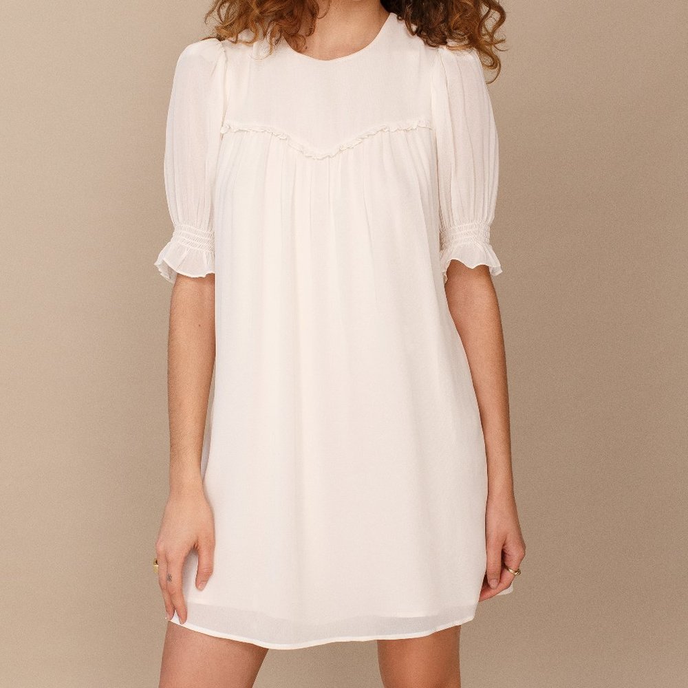 Conrad Dress in Ivory